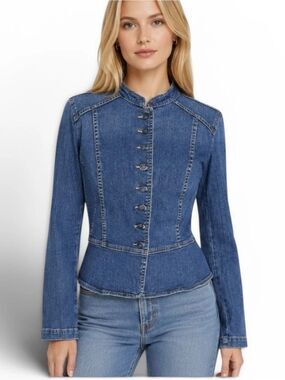 A.N.A. Tailored Denim Jacket Small